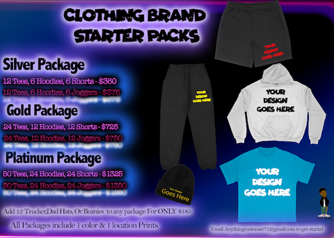 Clothing Brand Starter Pack